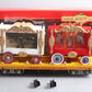 Bachmann 98382 Circus Flat Car w/Giraffe & Hippo Wagons w/Metal Wheels