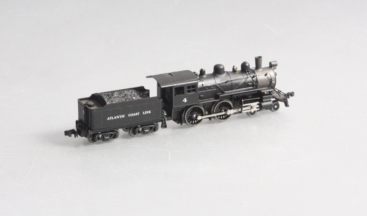 Model Power 87621 N Atlantic Coast Line Steam 4-4-0 American #4