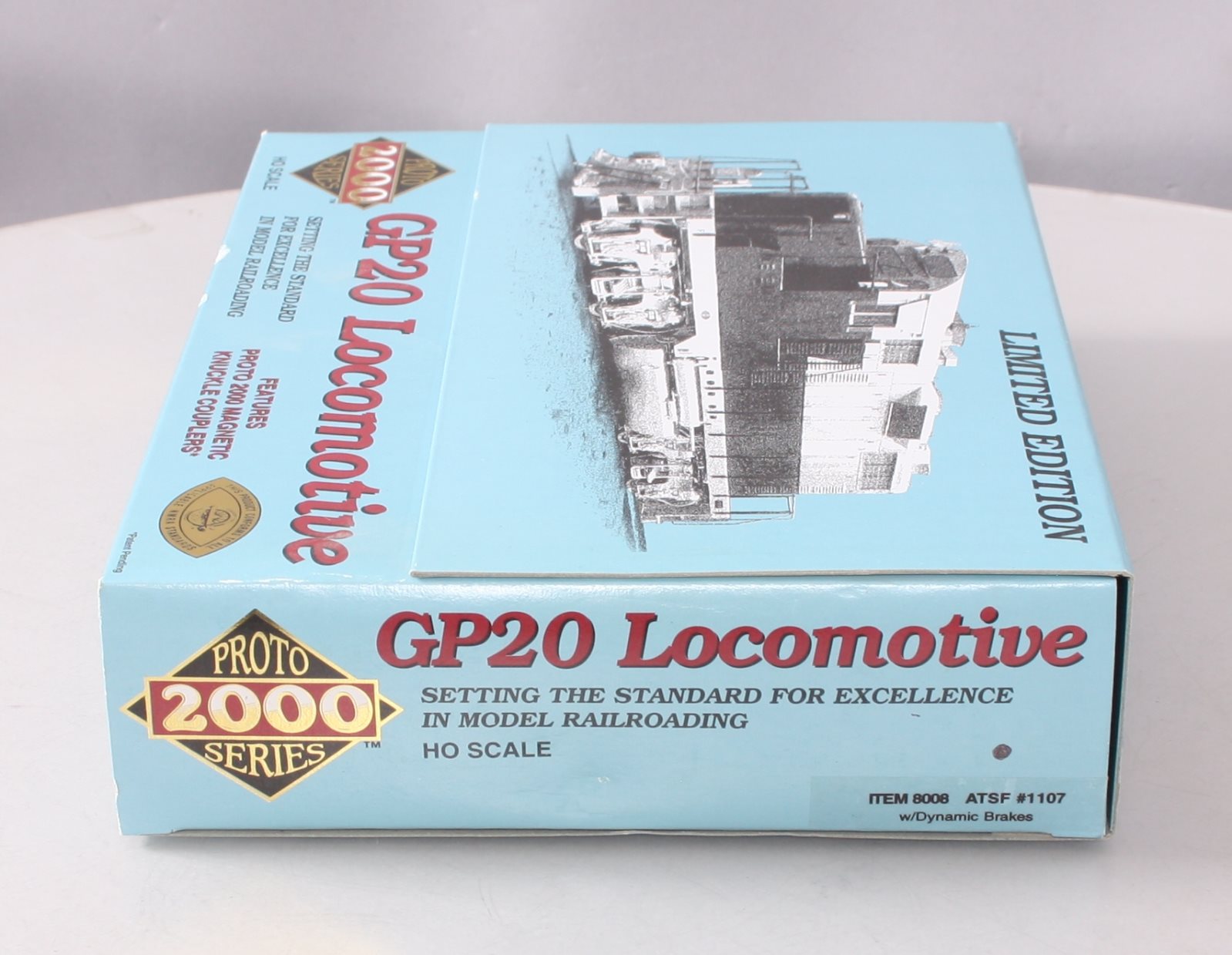 Proto 2000 8008 HO Scale Santa Fe ATSF GP20 Diesel Locomotive #1107 LN/Box