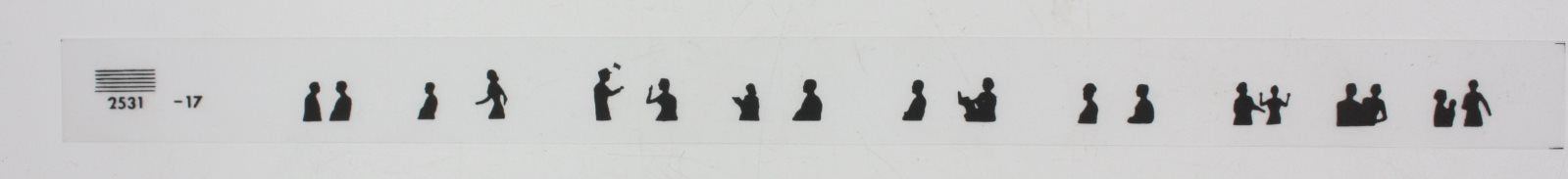 Lionel 2531-17 Left Hand Silver Dawn Observation Window Strip