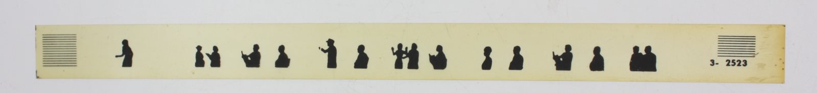 Lionel 2523-3 RH Window Strip President Garfield Gold Stripe Aluminum