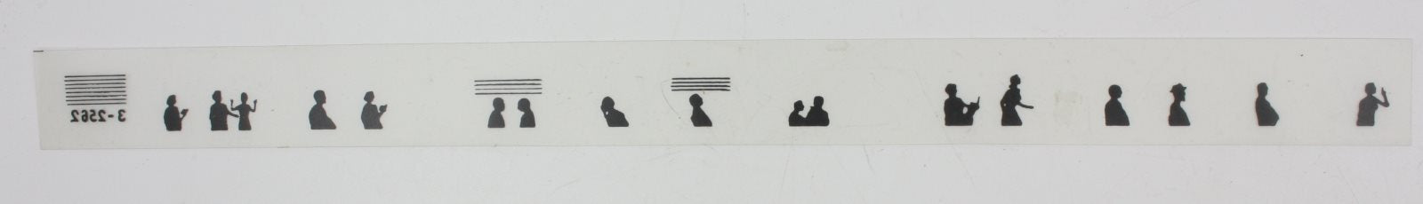 Lionel 2562-3 Right Hand Santa Fe Aluminum Passenger Car Window Strip