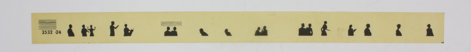 Lionel 2532-24 Left Hand Silver Dawn Window Strip