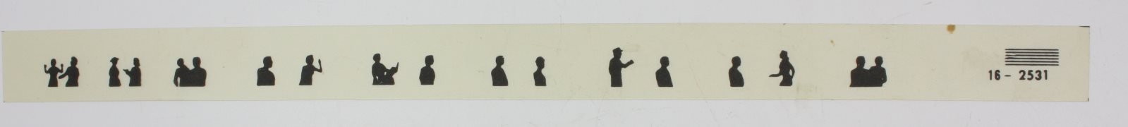 Lionel 2531-16 Right Hand Observation Car Window Strip