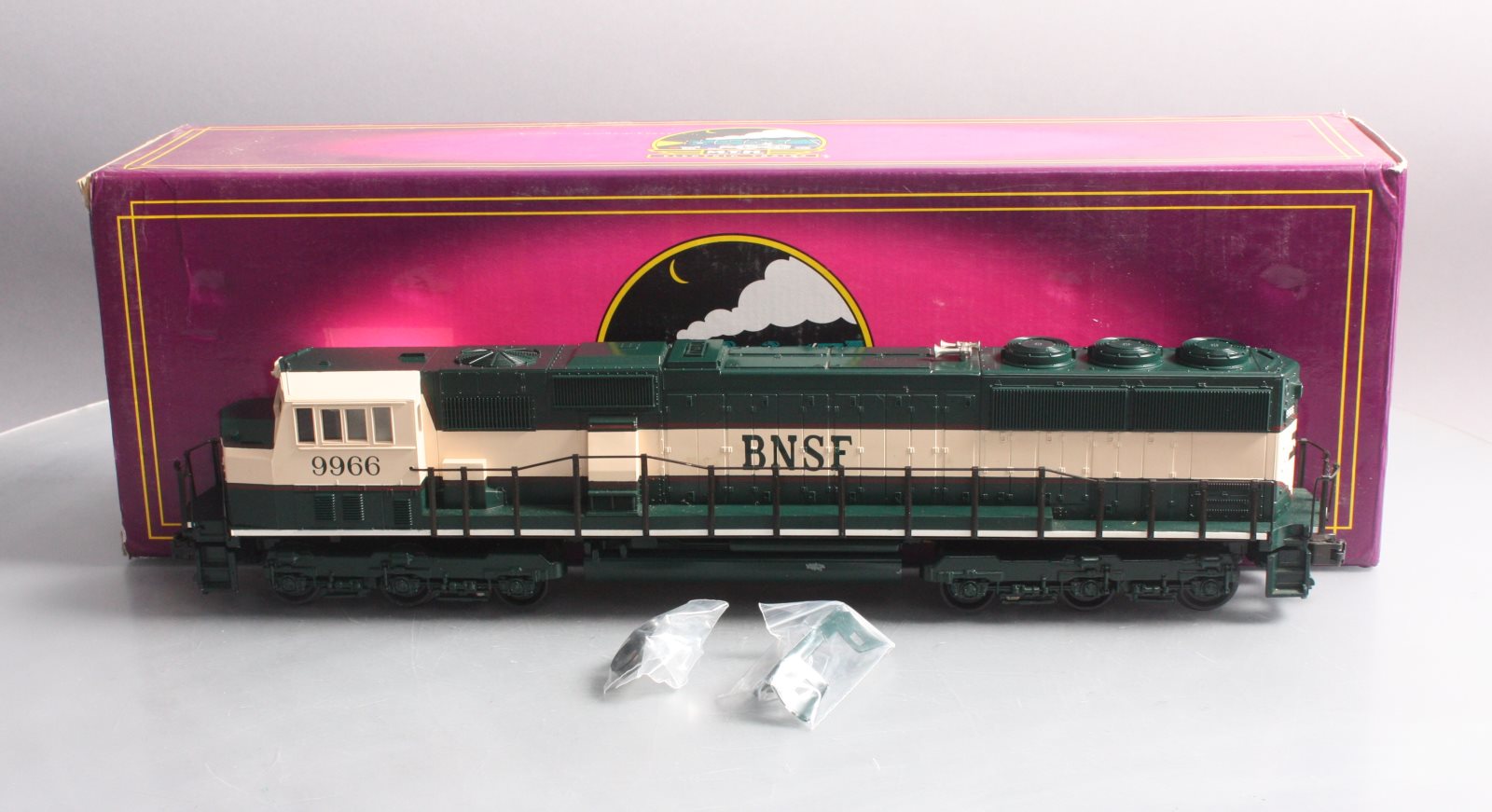 MTH 20-2154-1 BNSF SD-70 MAC Diesel Engine #9966 w/ PS 1.0 #9966 LN/Box