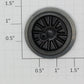 Lionel 238E-5 Geared Drive Wheel w/ Blackened Rim