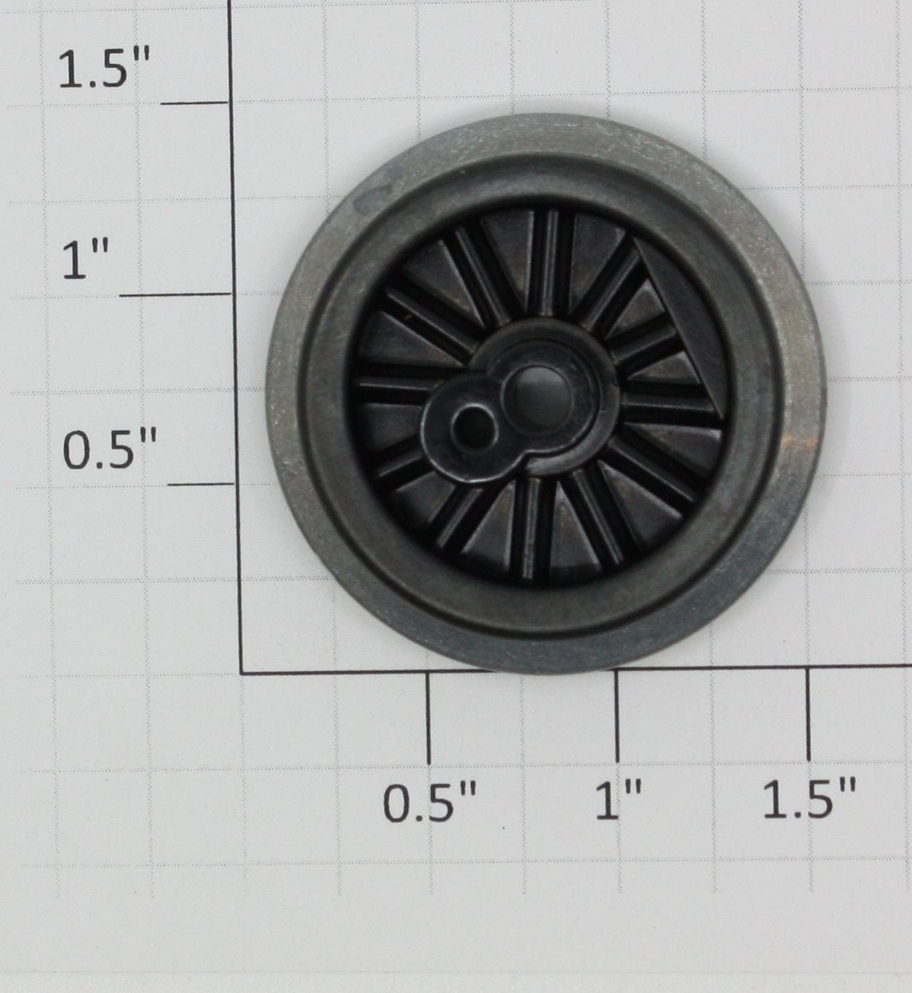 Lionel 238E-5 Geared Drive Wheel w/ Blackened Rim