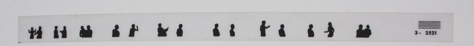 Lionel 2521-3 Right Hand Passenger Car Window Strip