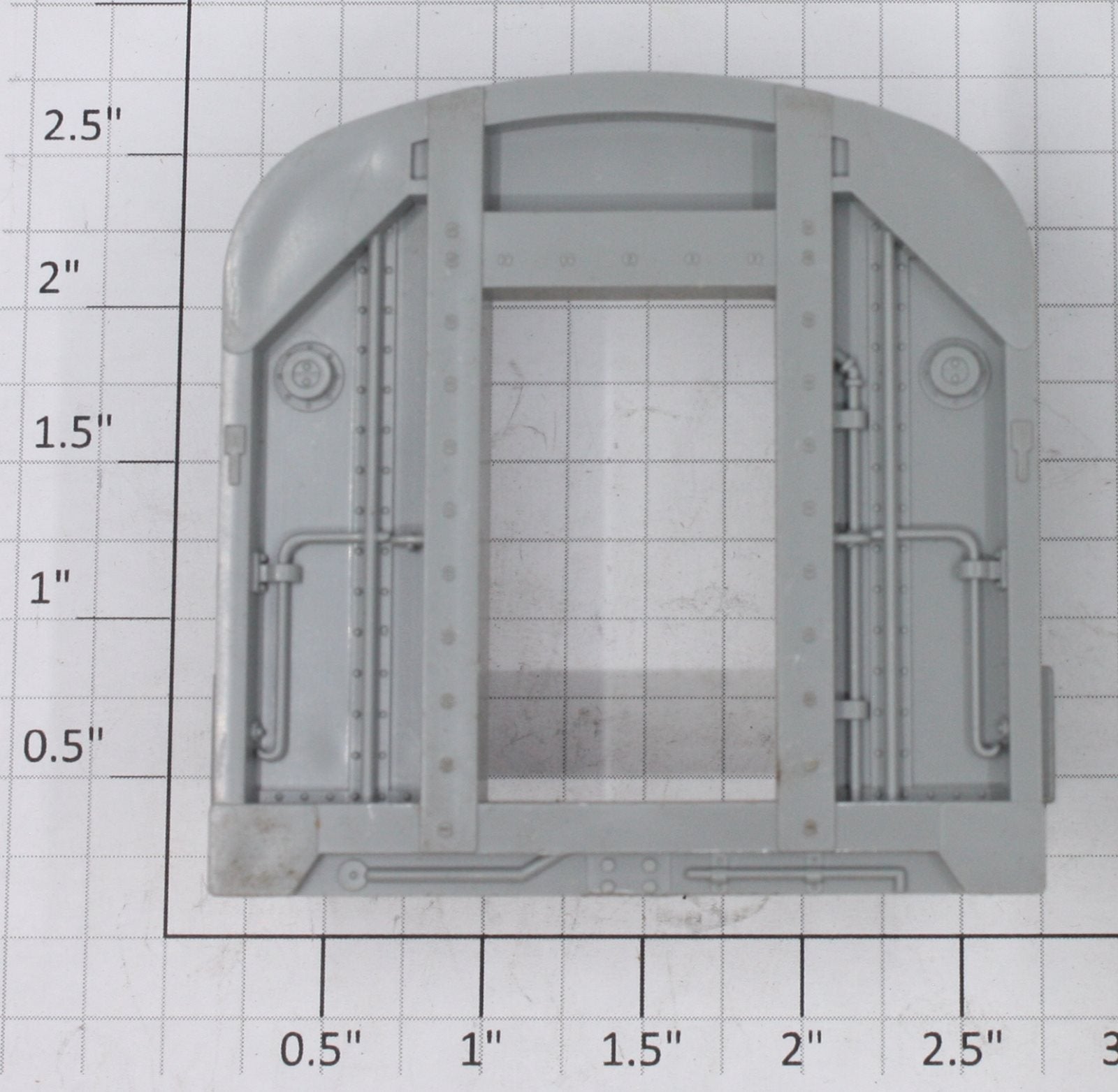 Lionel 2532-12 Gray Unpainted  End Vestibule Door