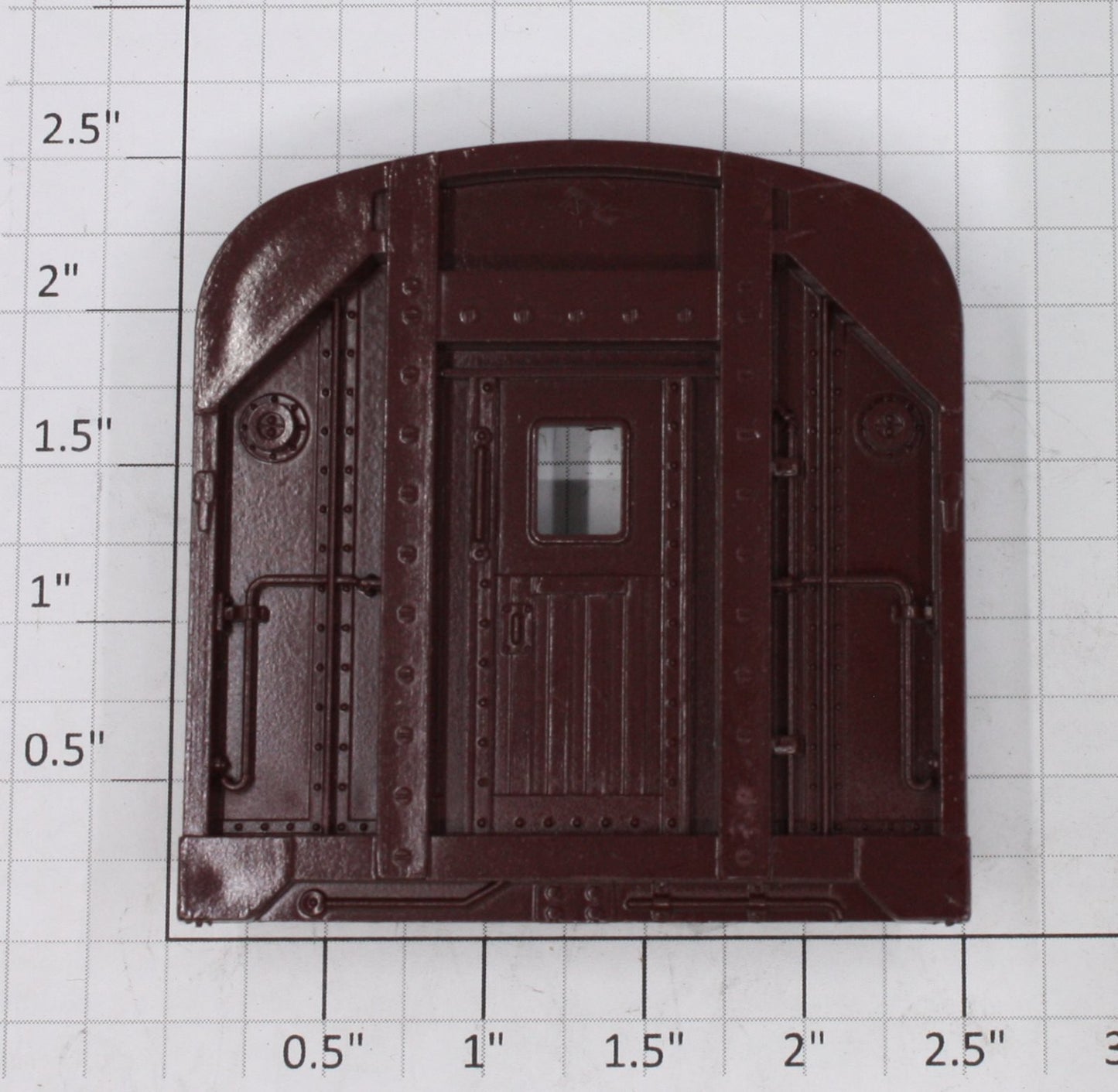 Lionel 2532-10 Maroon Passenger Car End
