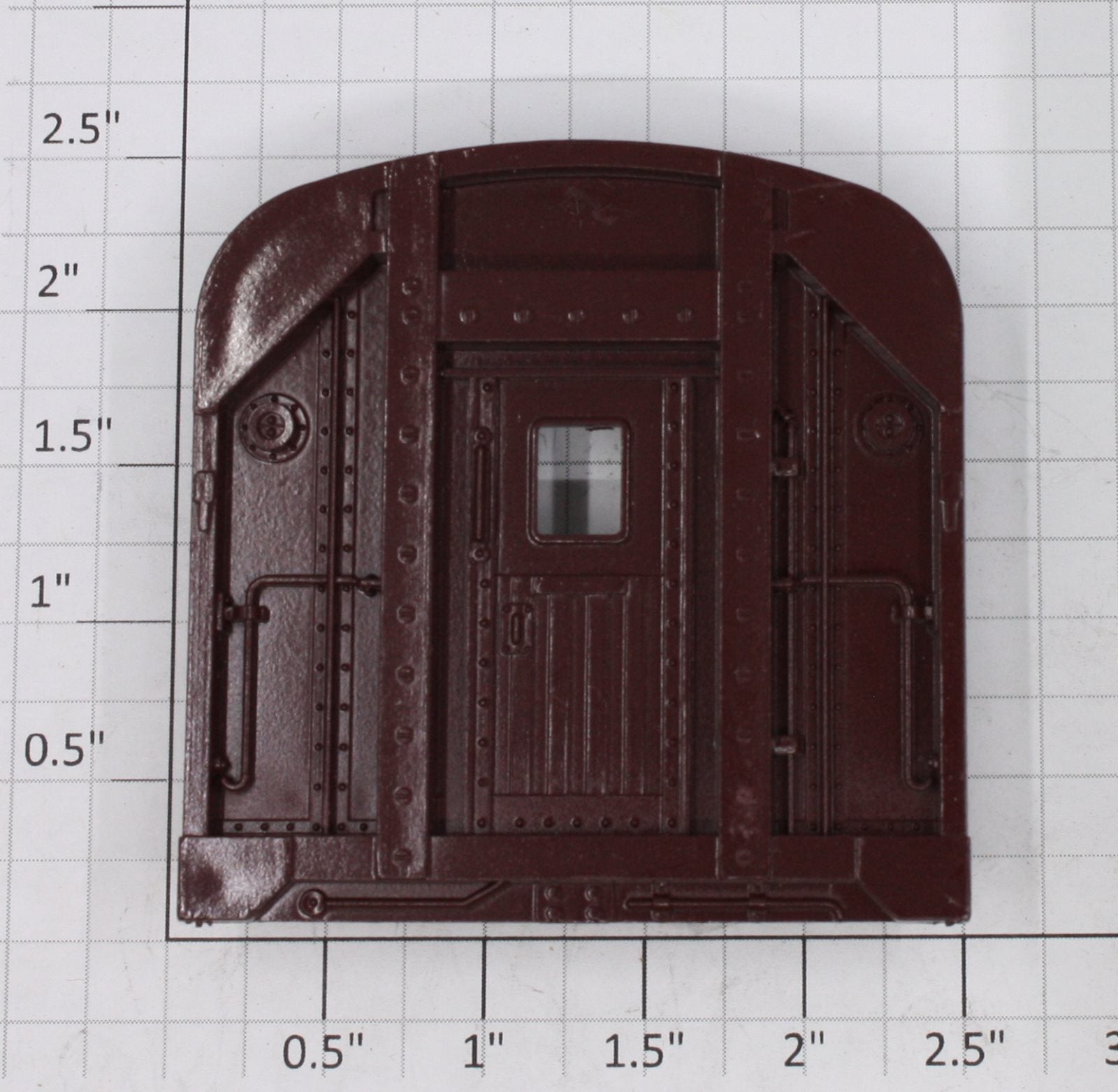 Lionel 2532-10 Maroon Passenger Car End