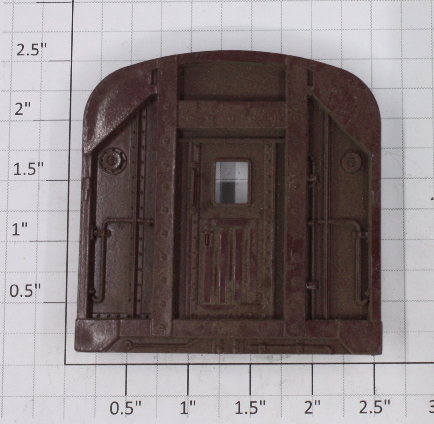 Lionel 2532-10 Maroon Passenger Car End