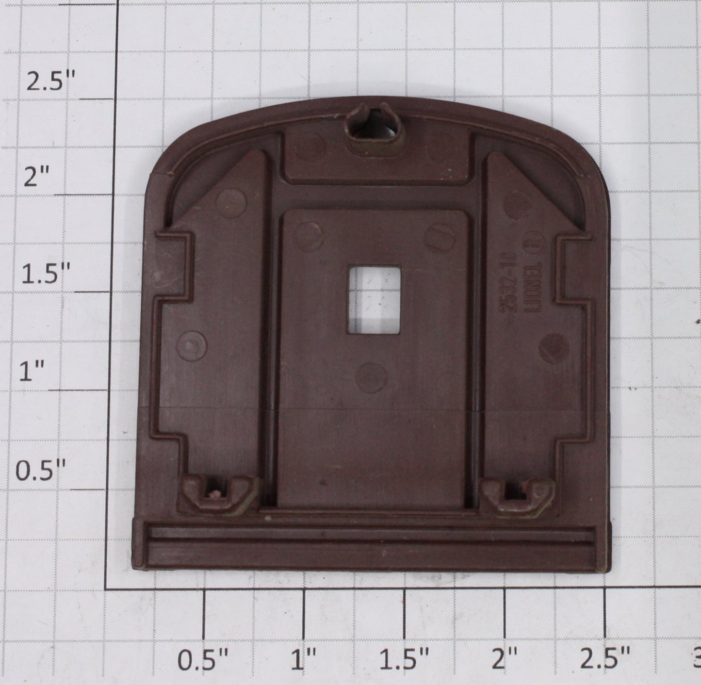 Lionel 2532-10 Maroon Passenger Car End