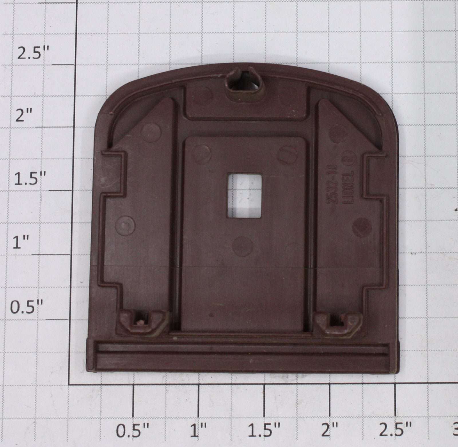 Lionel 2532-10 Maroon Passenger Car End