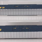 Walthers 932-23512 HO CSX 86' Hi-Cube 4-Door Boxcar (Pack of 2) EX/Box