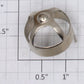 Lionel 25-5 Standard Gauge Nickel Bumper Lamp Guard Top