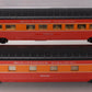 MTH 30-6725 O SP 60' Streamlined ABS Sleeper/Diner Passenger Car Set (Set of 2) LN/Box