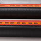 MTH 30-6725 O SP 60' Streamlined ABS Sleeper/Diner Passenger Car Set (Set of 2) LN/Box