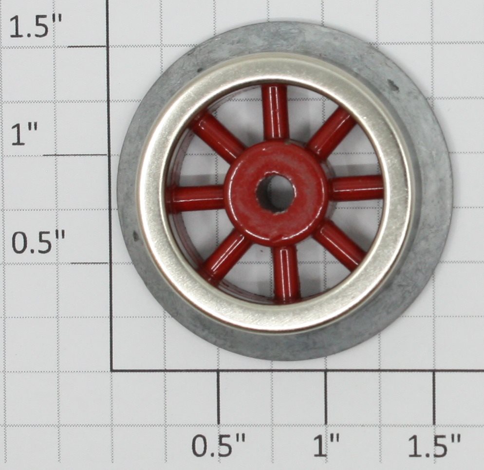 Lionel SL-95 Red Spoked Plain Wheel for 150 and 200 Series Electric Locos