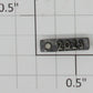 Lionel 2023-10 Left Hand Black Raised Number Marker Lens/Number Board