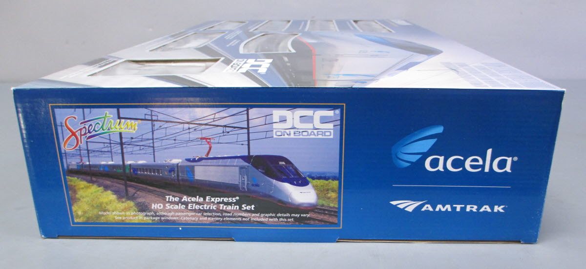 Bachmann 01205 Amtrak Acela Express HO Gauge Electric Starter Train Set with DCC