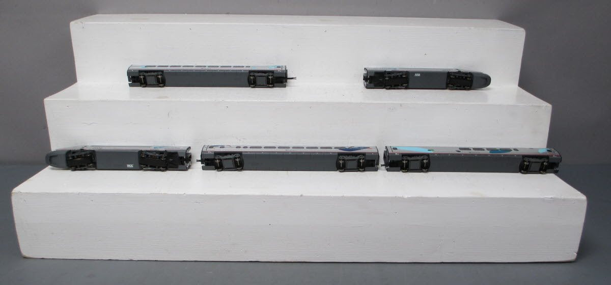 Bachmann 01205 Amtrak Acela Express HO Gauge Electric Starter Train Set with DCC