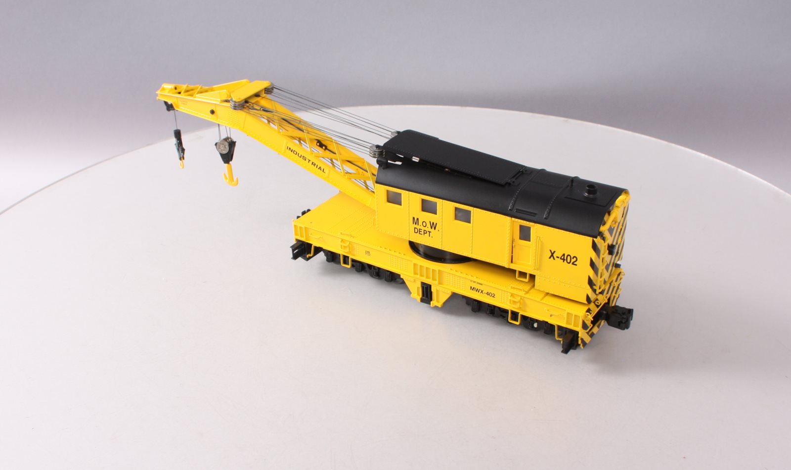 Lionel 6-81885 O Maintenance of Way Legacy Command Control Scale Crane Car