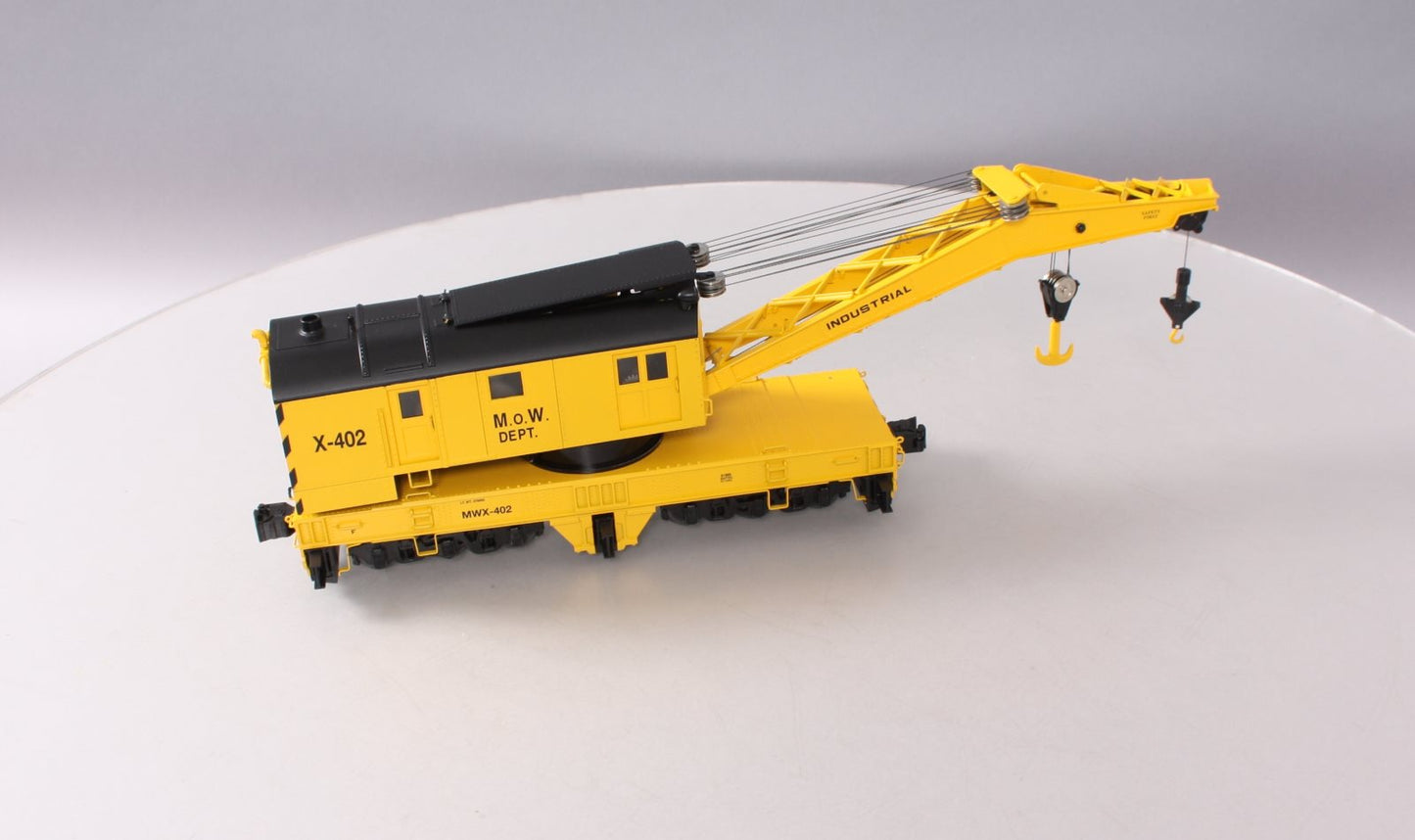 Lionel 6-81885 O Maintenance of Way Legacy Command Control Scale Crane Car