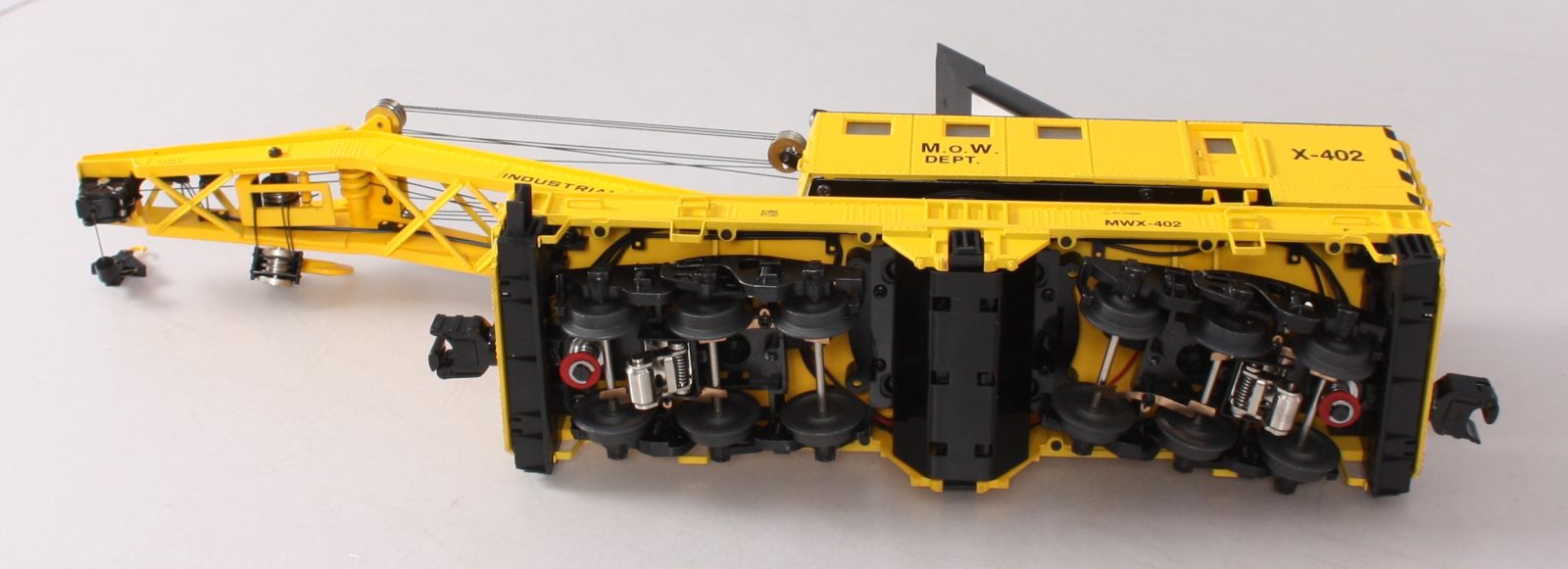 Lionel 6-81885 O Maintenance of Way Legacy Command Control Scale Crane Car