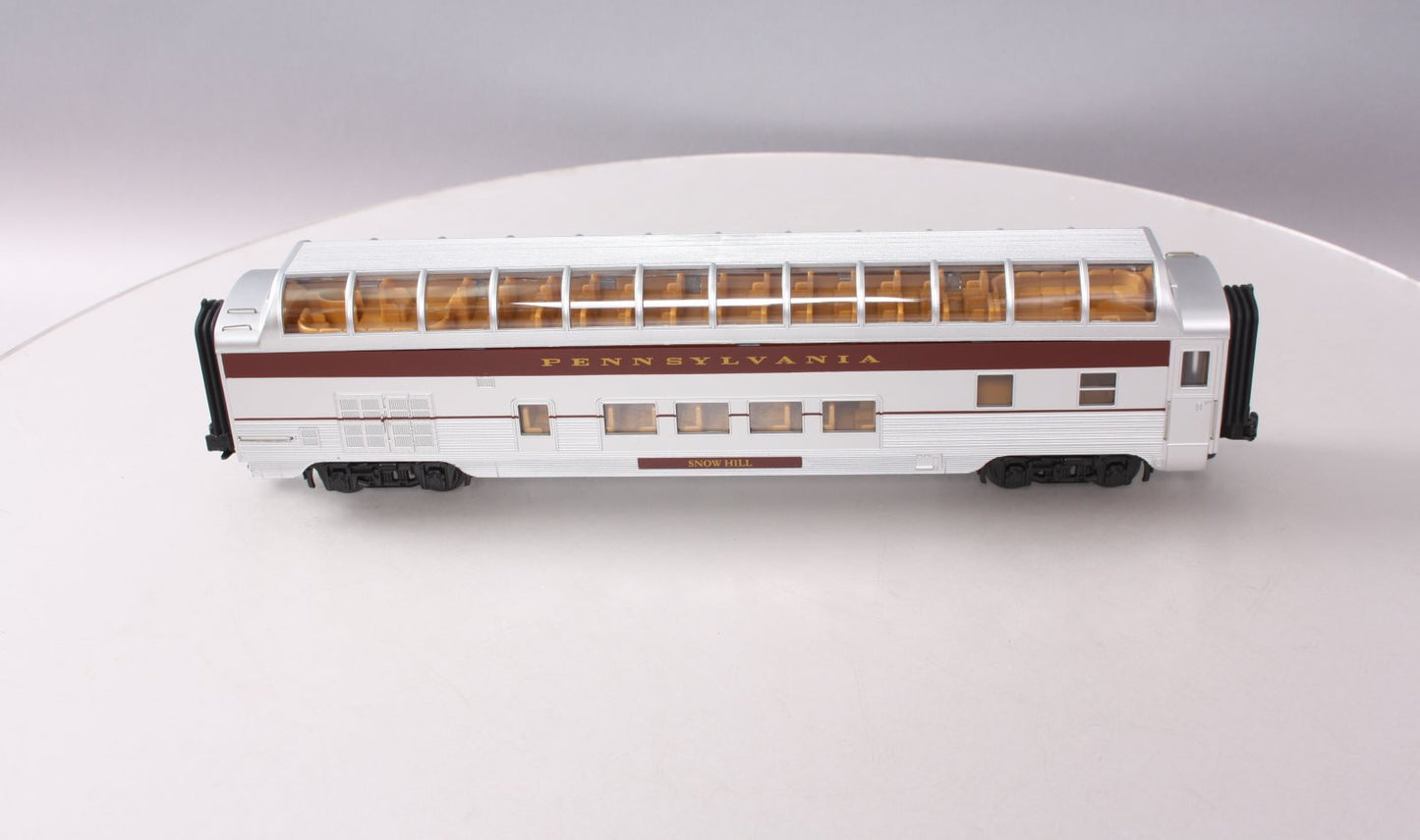 MTH 30-67858 Pennsylvania 60' Streamline "Snow Hill" Full Vista Dome