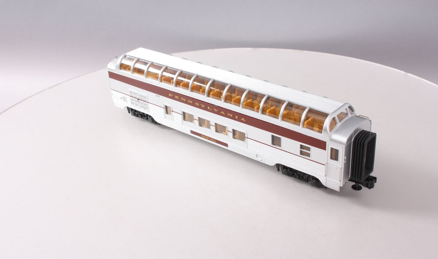 MTH 30-67858 Pennsylvania 60' Streamline "Snow Hill" Full Vista Dome