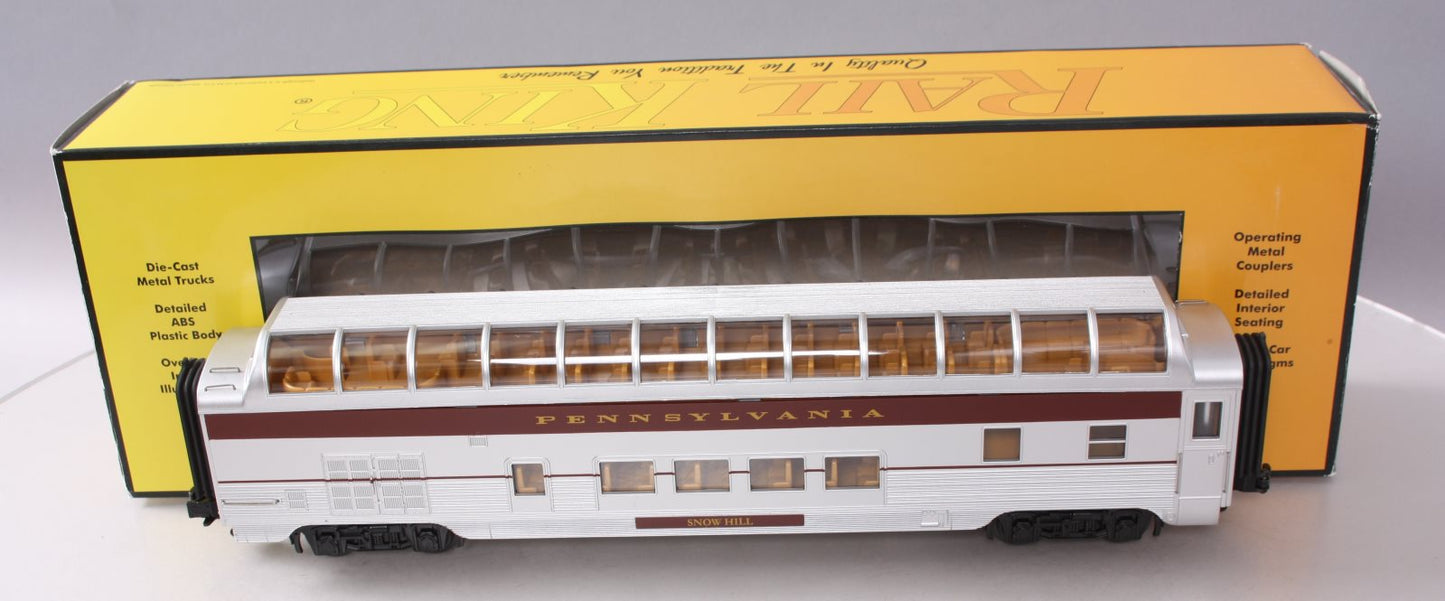 MTH 30-67858 Pennsylvania 60' Streamline "Snow Hill" Full Vista Dome