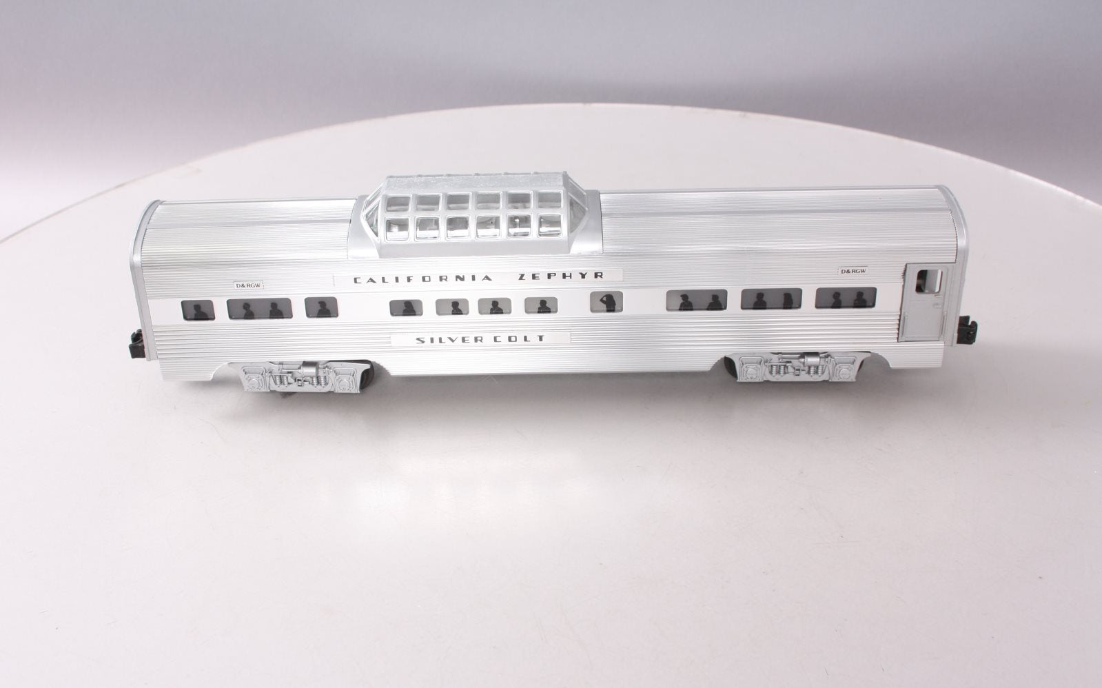 Lionel 6-19124 O Gauge California Zephyr Aluminum 