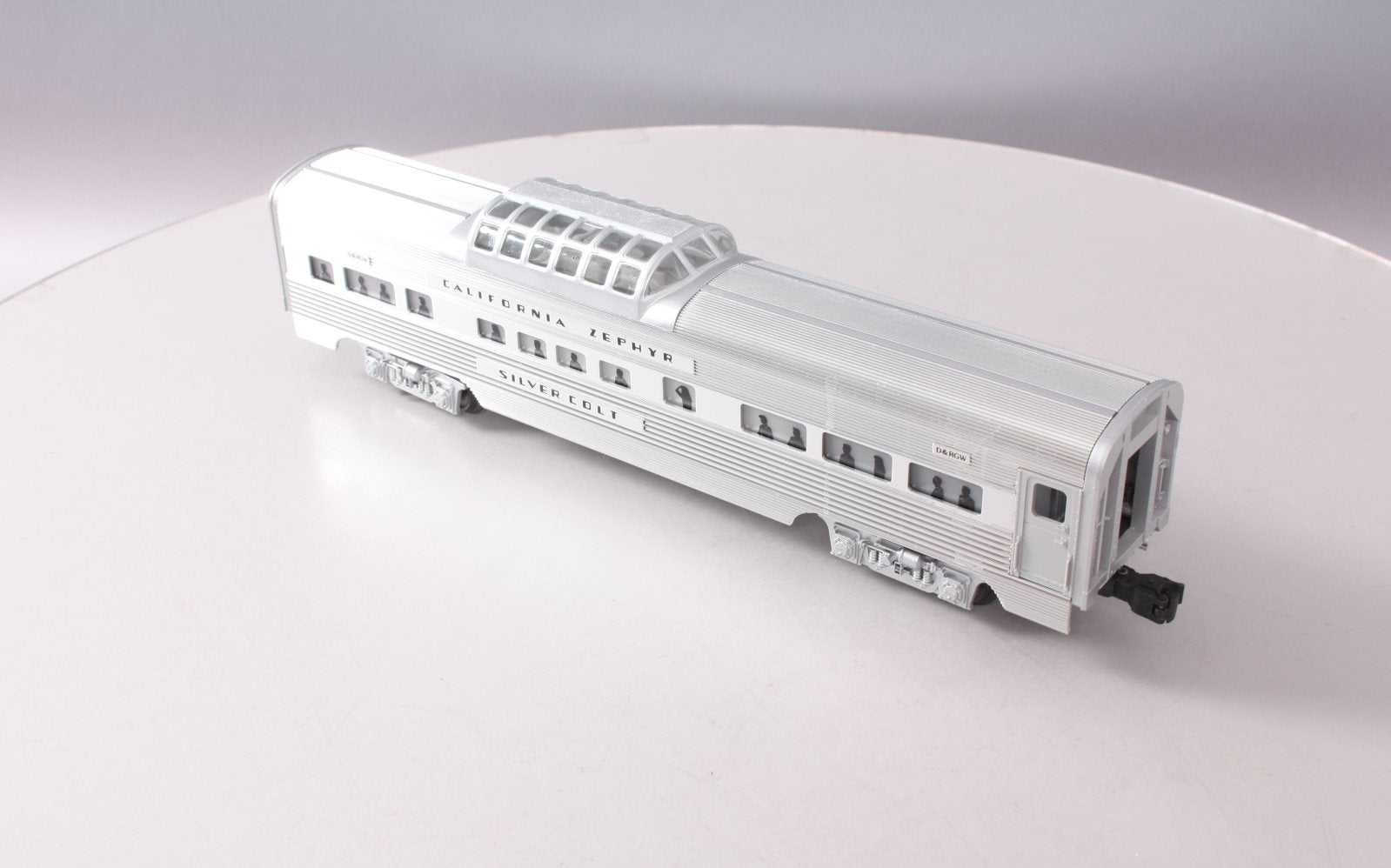 Lionel 6-19124 O Gauge California Zephyr Aluminum 