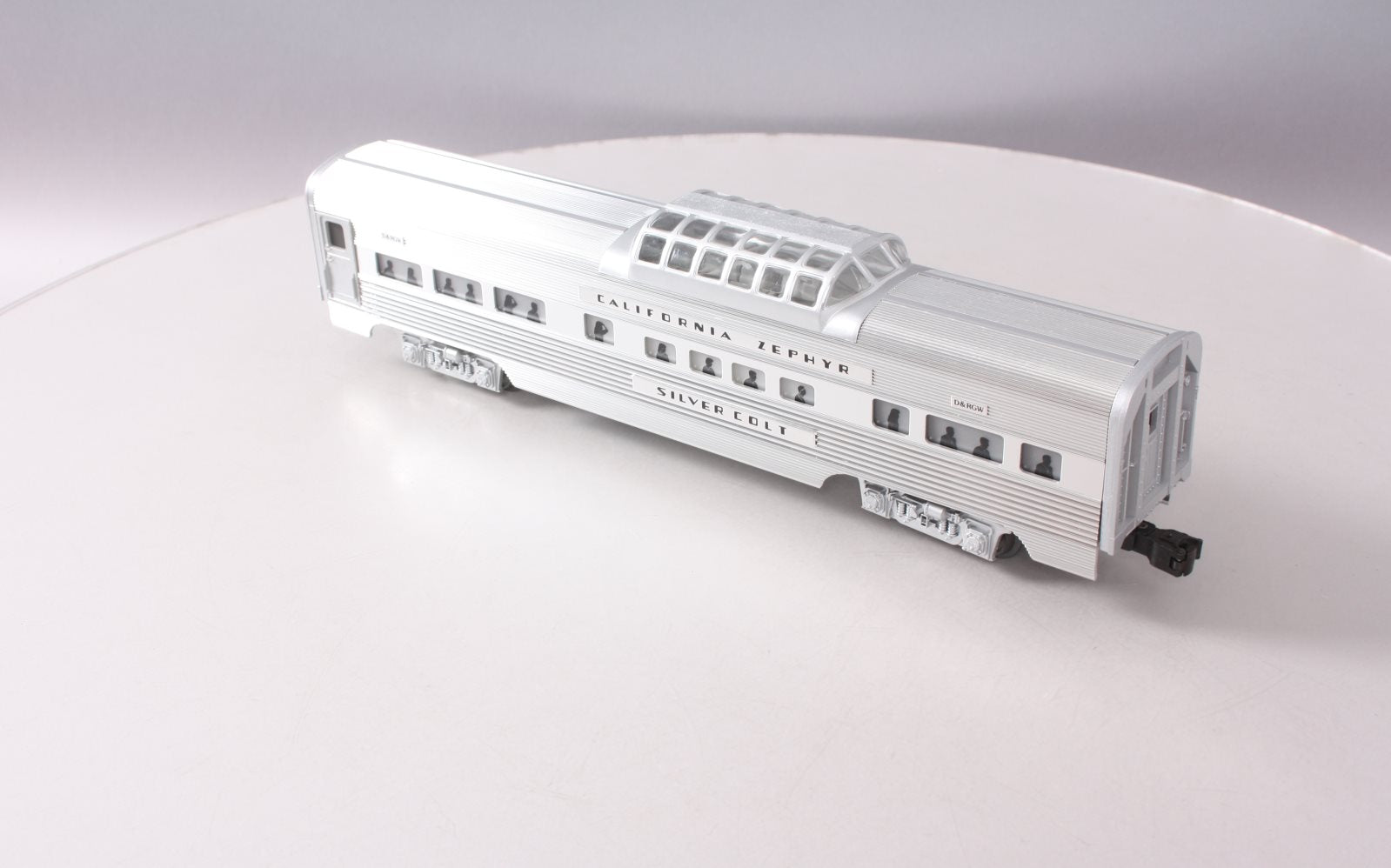 Lionel 6-19124 O Gauge California Zephyr Aluminum 