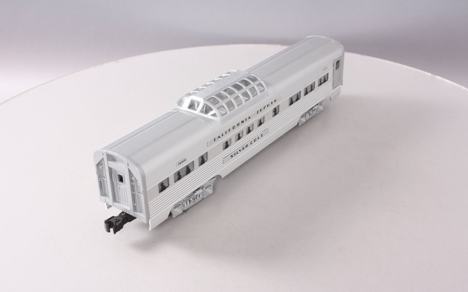 Lionel 6-19124 O Gauge California Zephyr Aluminum 