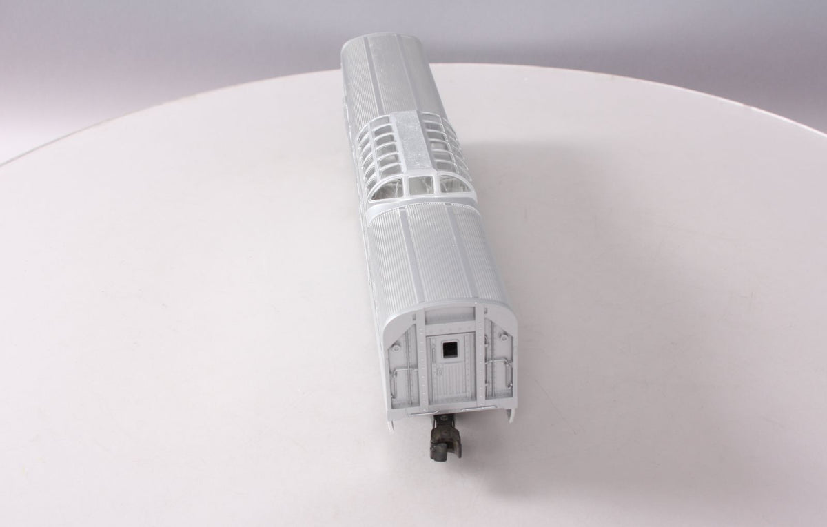 Lionel 6-19126 O Gauge California Zephyr "Silver Pony" Aluminum Vista Dome Car NIB