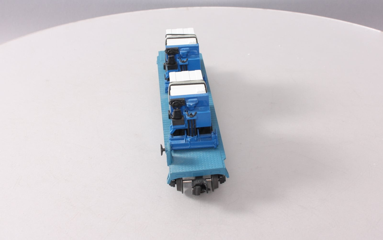 MTH 30-76038 O Gauge Boston and Maine Flat Car with Zambonis