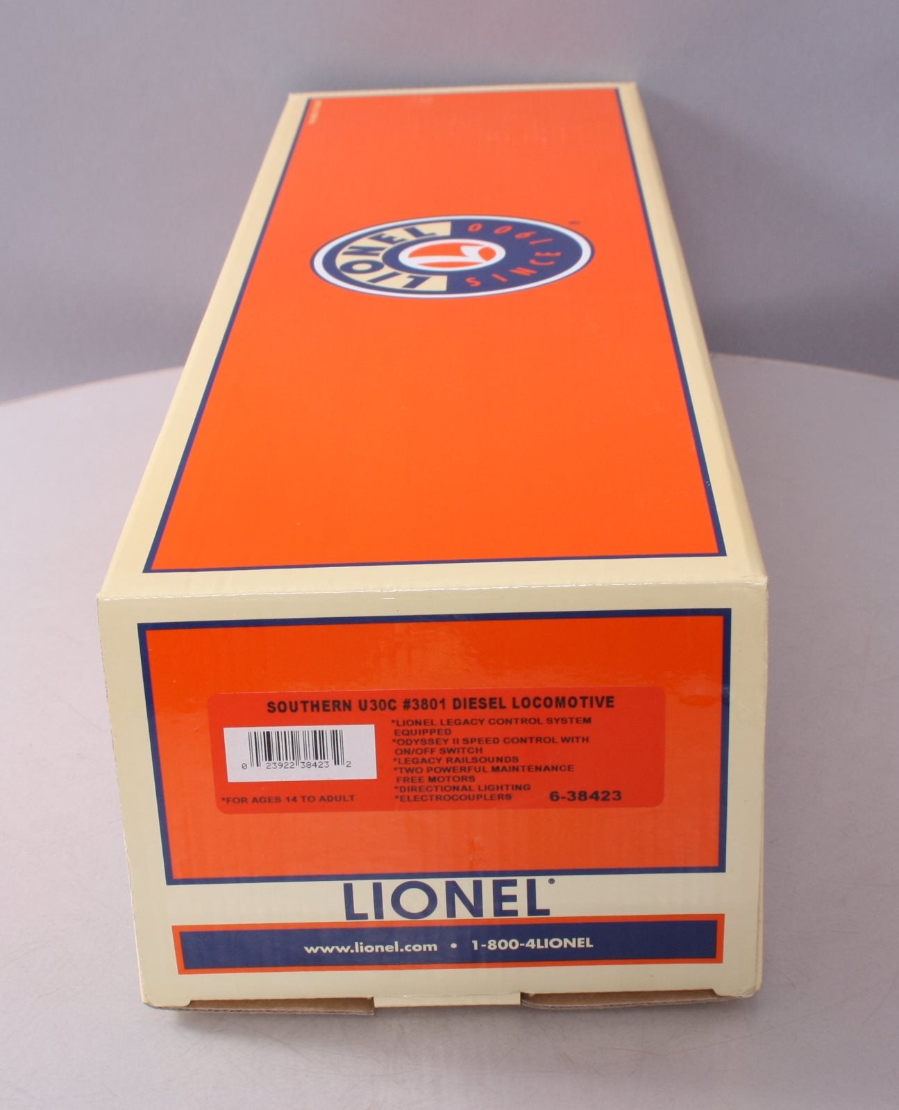 Lionel 6-38423 Southern U30C Diesel Locomotive #3801