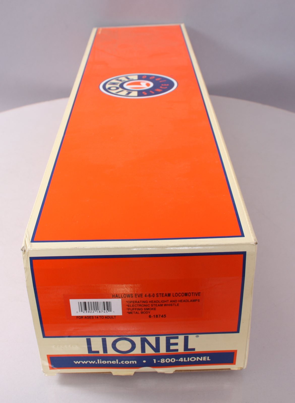 Lionel 6-18745 O Gauge Hallows Eve 4-6-0 Steam Locomotive & Tender #1313 LN/Box