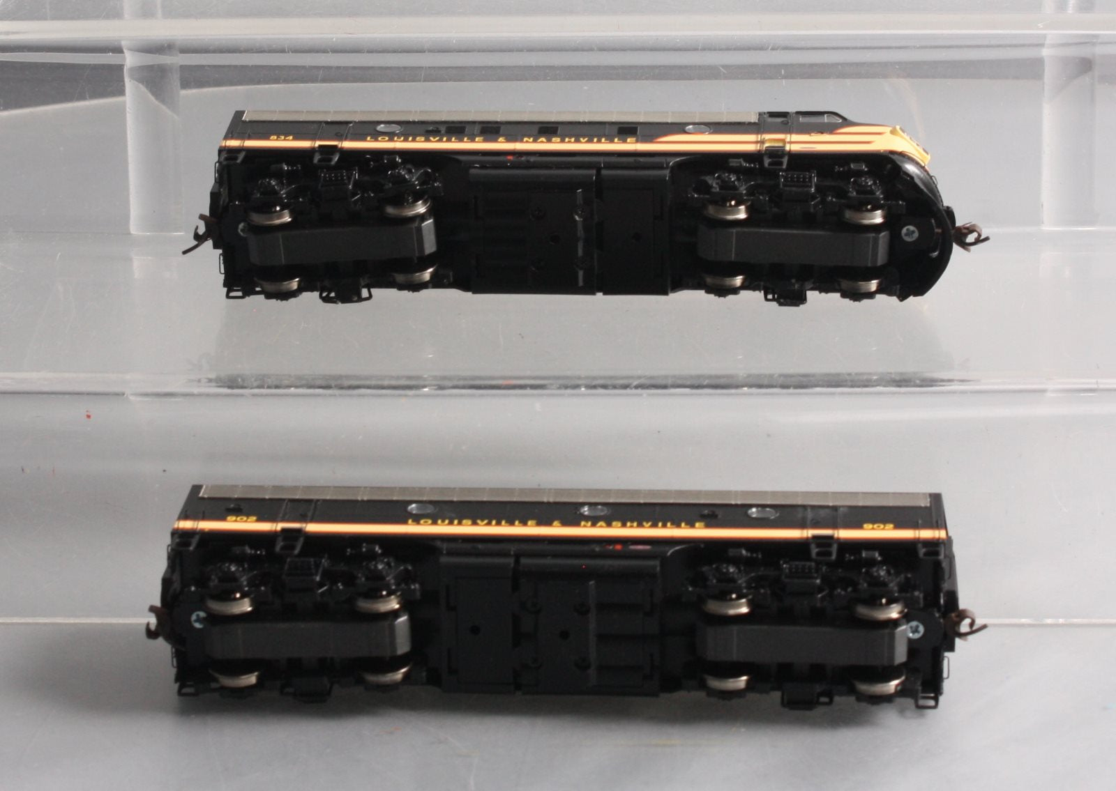 Athearn G1521 HO Scale L&N F-7 Phase 1 Diesel Locomotive AB Set LN/Box