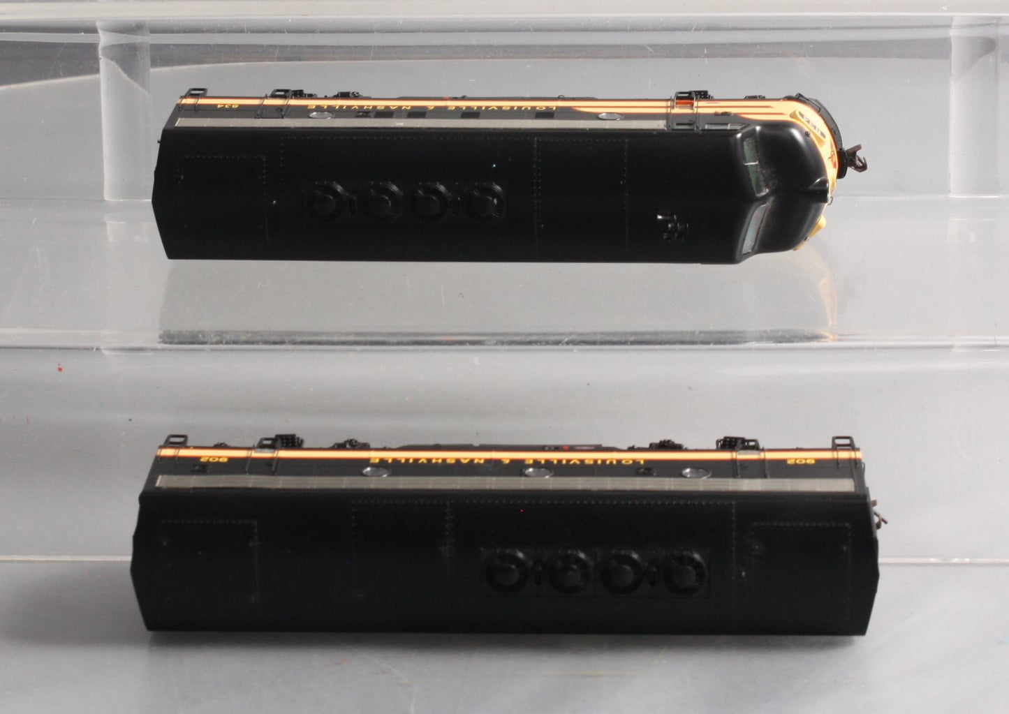 Athearn G1521 HO Scale L&N F-7 Phase 1 Diesel Locomotive AB Set LN/Box