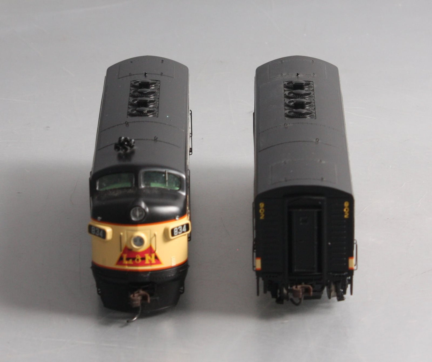 Athearn G1521 HO Scale L&N F-7 Phase 1 Diesel Locomotive AB Set LN/Box