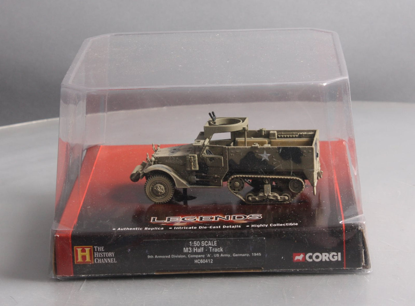Corgi HC60412 1:50 Legends1945 Germany, US Army 60th Infantry M3 Half Track