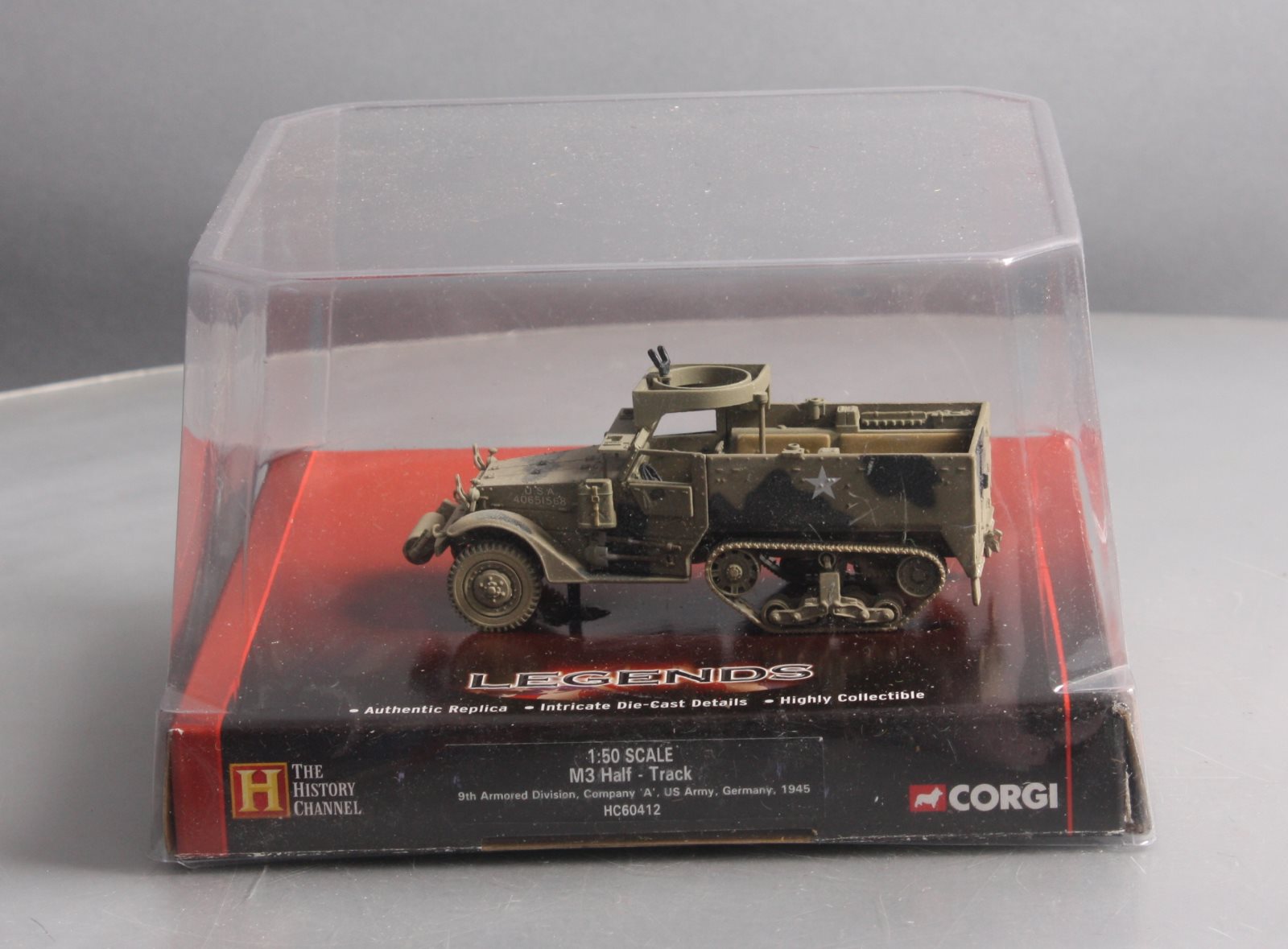Corgi HC60412 1:50 Legends1945 Germany, US Army 60th Infantry M3 Half Track