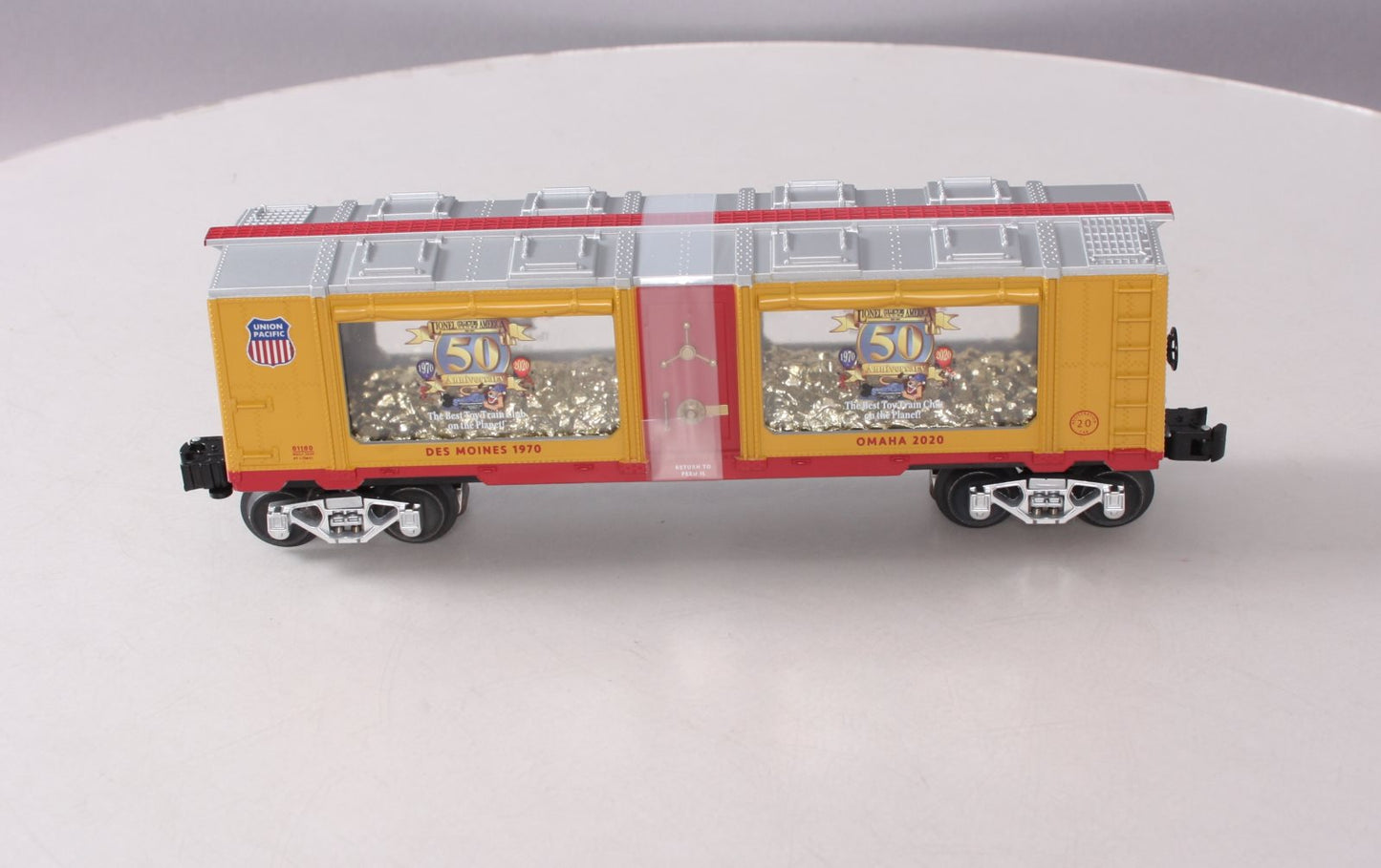 Lionel 2001100 O Gauge UP LCCA 2020 Convention Registration Mint Car LN/Box