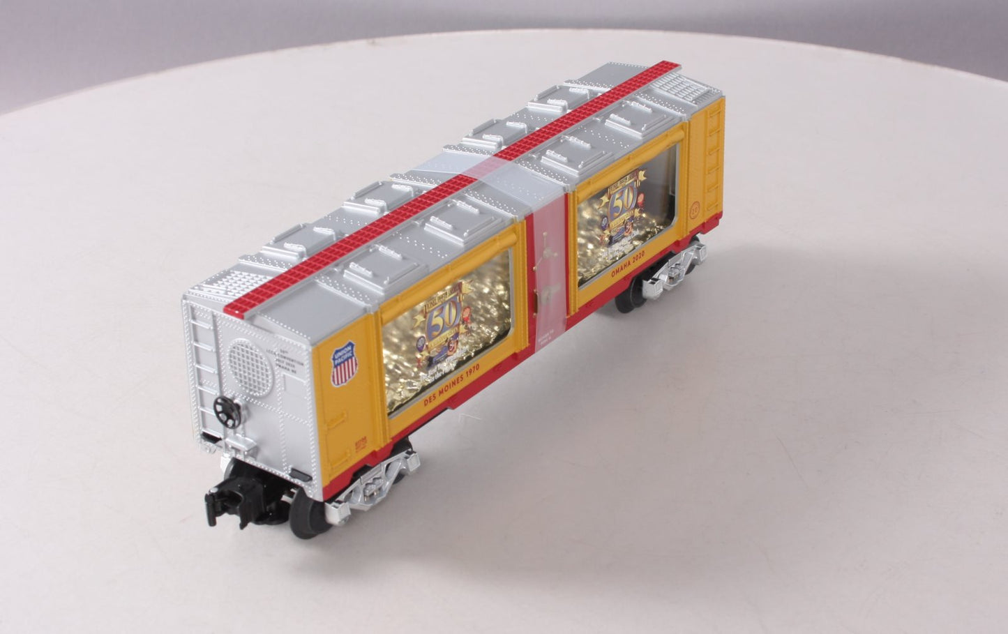 Lionel 2001100 O Gauge UP LCCA 2020 Convention Registration Mint Car LN/Box