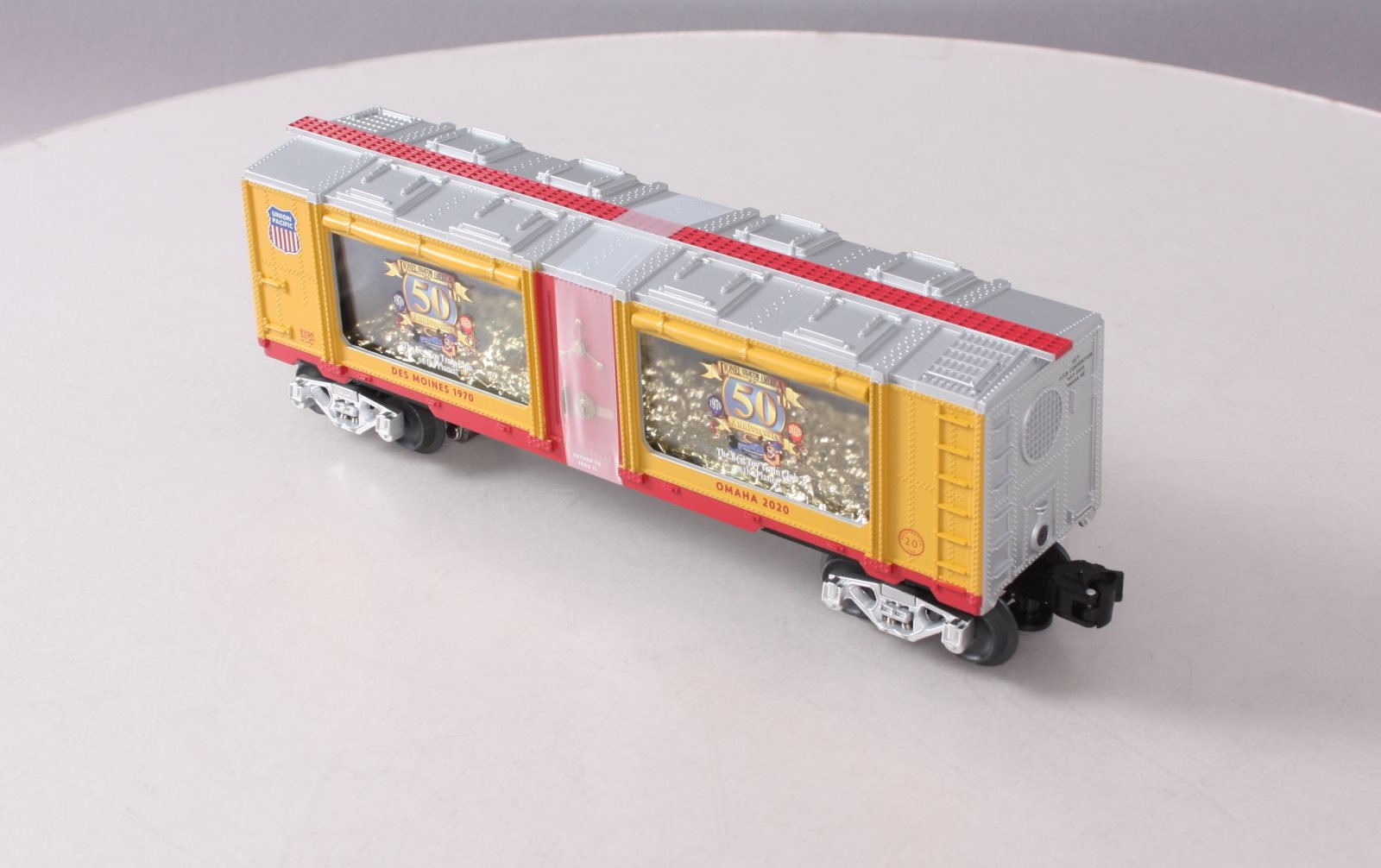 Lionel 2001100 O Gauge UP LCCA 2020 Convention Registration Mint Car LN/Box