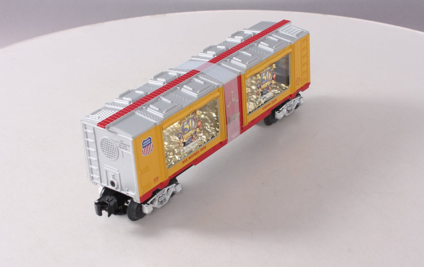 Lionel 2001100 O Gauge UP LCCA 2020 Convention Registration Mint Car LN/Box
