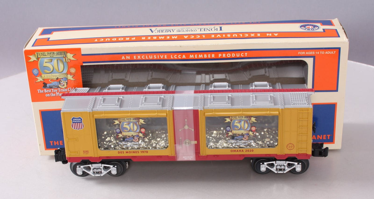 Lionel 2001100 O Gauge UP LCCA 2020 Convention Registration Mint Car NIB